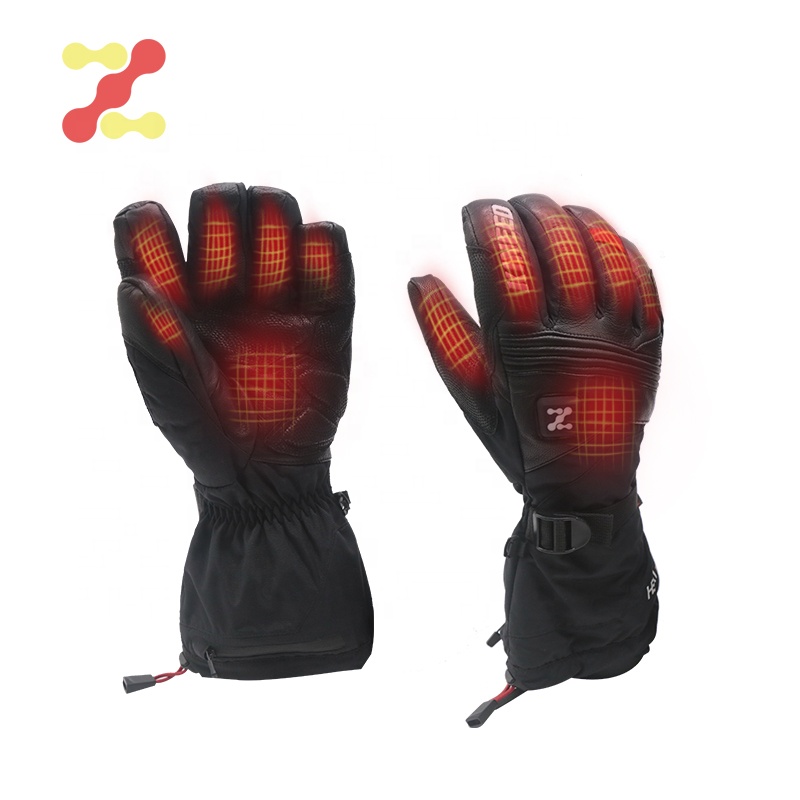 Electric Heated Gloves Rechargeable Battery Temperature Control