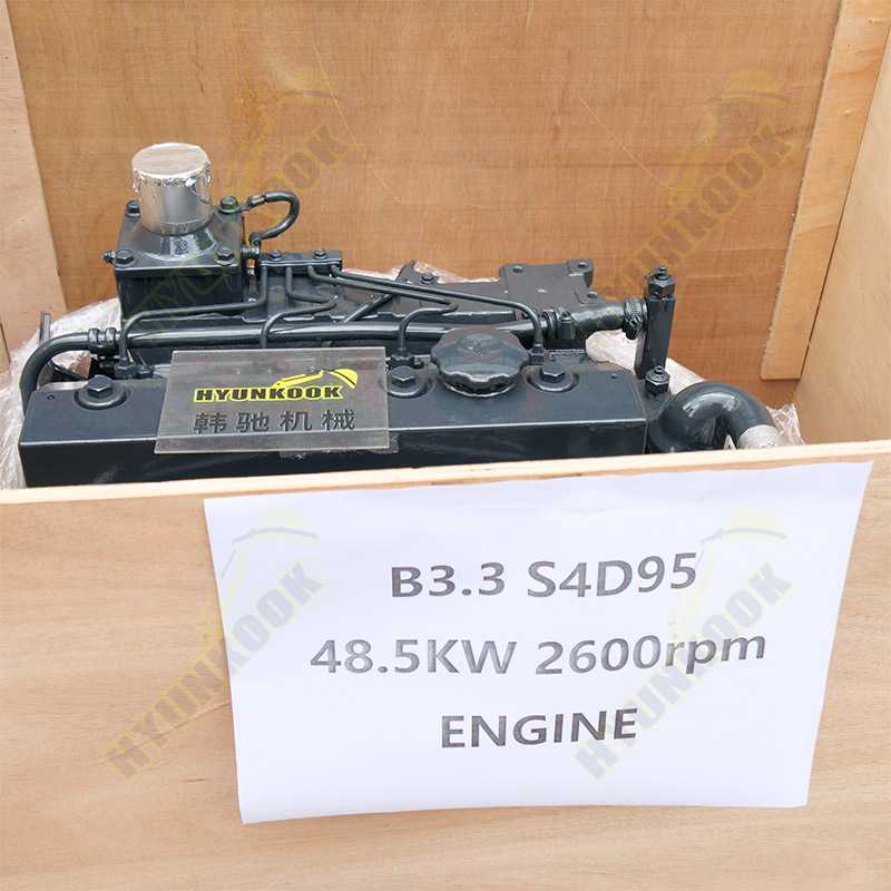 Assembly Engine 48.5KW 2600RPM for Cummins B3.3 and Komatsu 4D95 Engine