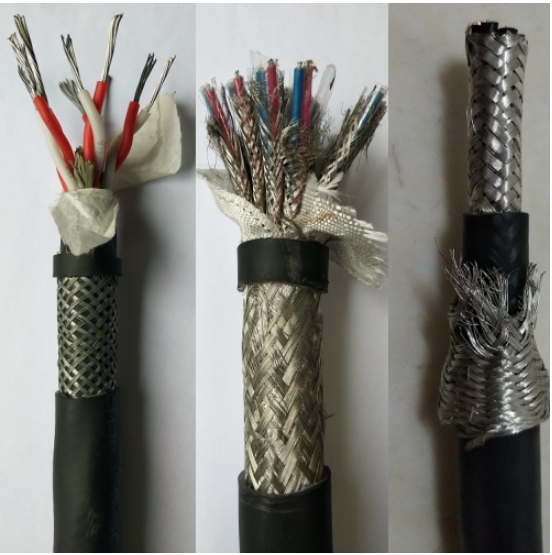 Marine Power Cable Tinned Copper Wire Braided Armored 600/1000v Remote Control Marine Cable